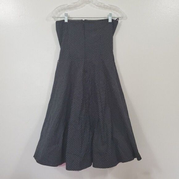 RUBY ROX COSTUME Polka-Dot Black/White Tulle Dress Size 13 - Picture 8 of 13